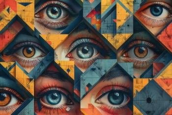 Seamless Eyes Art Images 30xJPEG