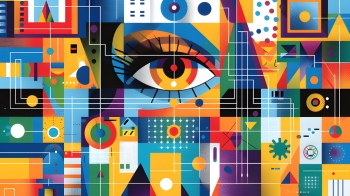 Seamless Eyes Art Images 30xJPEG