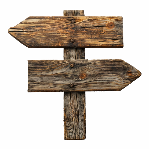 Old Rustic Wooden Sign Boards 25xPNG