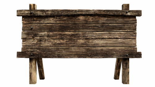Old Rustic Wooden Sign Boards 25xPNG