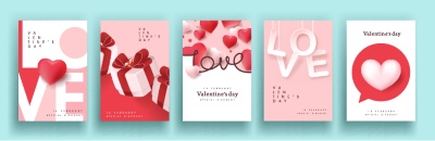 Valentine Day Templates #1, 25xAI