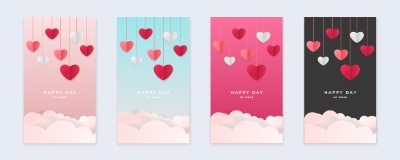 Valentine Day Templates #1, 25xAI