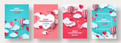 Valentine Day Templates #2, 26xAI