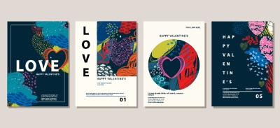 Valentine Day Templates #2, 26xAI