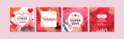 Valentine Day Templates #2, 26xAI