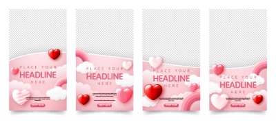 Valentine Day Templates #2, 26xAI
