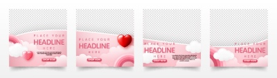 Valentine Day Templates #2, 26xAI
