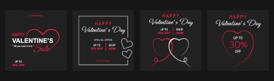 Valentine Day Templates #3, 26xAI