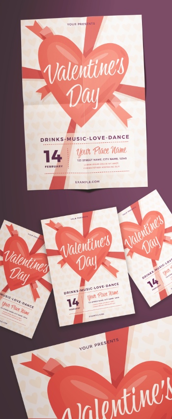 Valentine Day Templates #5, 25xAI