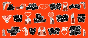 Valentine Day Templates #5, 25xAI