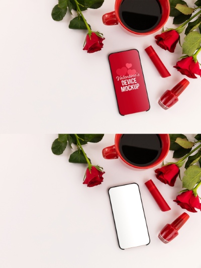 Valentine Day PhotoShop Templates #1, 15xPSDT