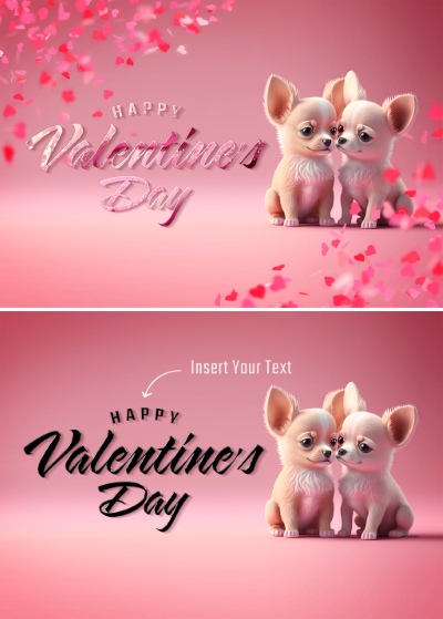 Valentine Day PhotoShop Templates #3, 15xPSDT Valentine Day PhotoShop Templates #3, 15xPSDT