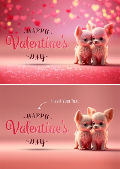 Valentine Day PhotoShop Templates #3, 15xPSDT Valentine Day PhotoShop Templates #3, 15xPSDT