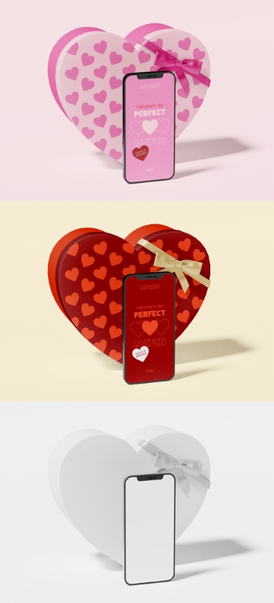 Valentine Day PhotoShop Templates #3, 15xPSDT Valentine Day PhotoShop Templates #3, 15xPSDT