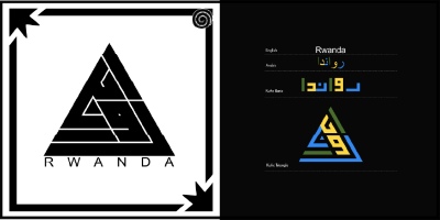 Arabic Kufic Calligraphy Designs of Islamic Country Names 23xAI