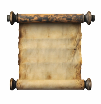 Aged Parchment Scrolls 20xPNG