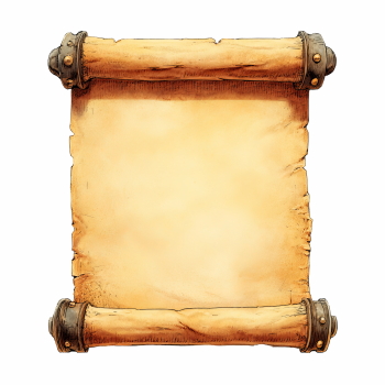 Aged Parchment Scrolls 20xPNG