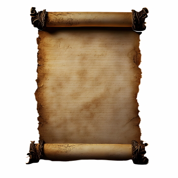 Aged Parchment Scrolls 20xPNG