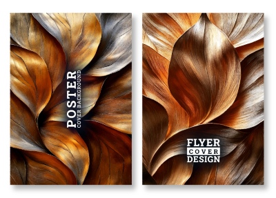 Luxury Artistic Texture Cover Templates #1, 25xAI