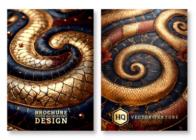 Luxury Artistic Texture Cover Templates #1, 25xAI