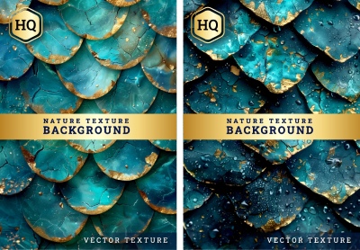 Luxury Artistic Texture Cover Templates #1, 25xAI