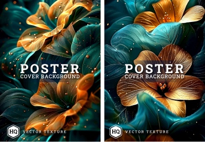 Luxury Artistic Texture Cover Templates #1, 25xAI