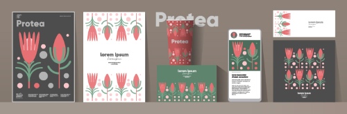 Corporate Identity, Abstract Patterns & Branding 25xAI