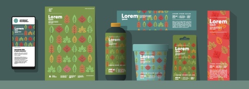 Corporate Identity, Abstract Patterns & Branding 25xAI