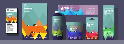 Corporate Identity, Abstract Patterns & Branding 25xAI