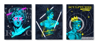 Exhibition Poster & Banner Templates 26xAI