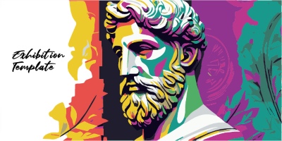 Exhibition Poster & Banner Templates 26xAI