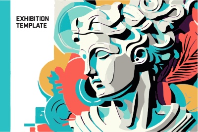 Exhibition Poster & Banner Templates 26xAI