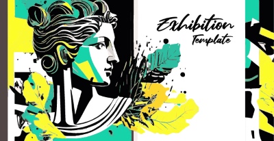 Exhibition Poster & Banner Templates 26xAI