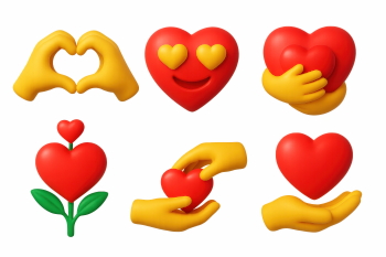 Valentine Concept Hearts #1, 38xPNG Valentine Concept Hearts #1, 38xPNG