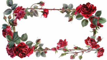 Valentine Red Rose Borders & Frames 29xPNG Valentine Red Rose Borders & Frames 29xPNG