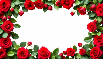 Valentine Red Rose Borders & Frames 29xPNG Valentine Red Rose Borders & Frames 29xPNG