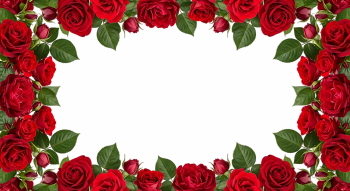 Valentine Red Rose Borders & Frames 29xPNG Valentine Red Rose Borders & Frames 29xPNG