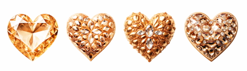 Valentine Concept Hearts #2, 30xPNG