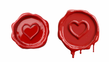 Valentine Concept Hearts #3, 31xPNG