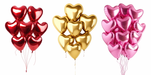 Valentine Concept Hearts #3, 31xPNG