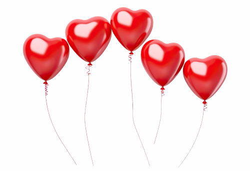 Valentine Concept Hearts #3, 31xPNG