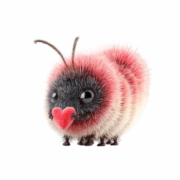 Adorable Fluffy Valentine  Bugs & Shellfish Toons 32xPNG