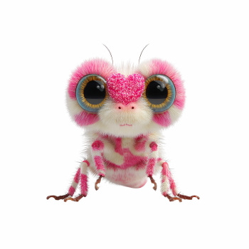 Adorable Fluffy Valentine  Bugs & Shellfish Toons 32xPNG