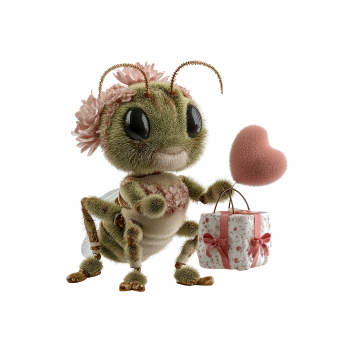 Cute Animals Holding Hearts #2, 29xPNG