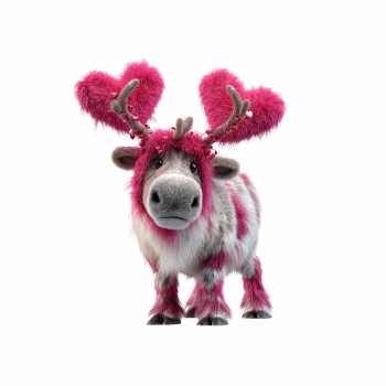 Cute Animals Holding Hearts #2, 29xPNG