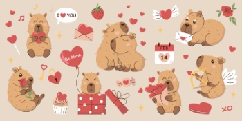 Valentine Day Templates #8, 38xAI