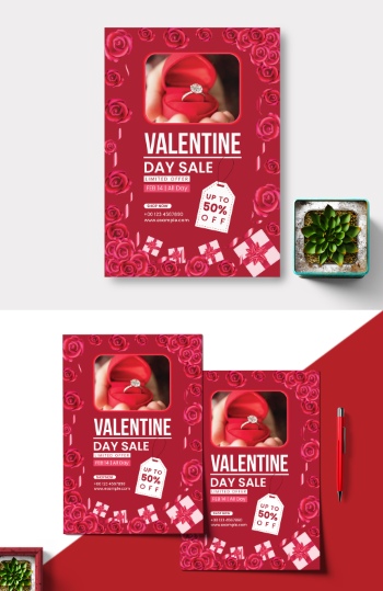 Valentine Day Templates #8, 38xAI