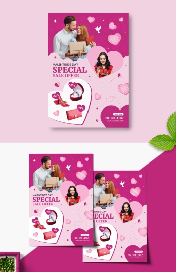 Valentine Day Templates #8, 38xAI