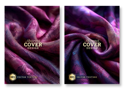 Luxury Artistic Texture Cover Templates #2, 25xAI