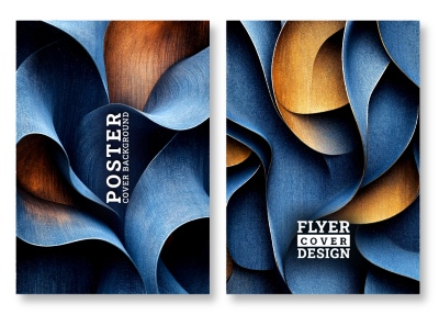 Luxury Artistic Texture Cover Templates #2, 25xAI